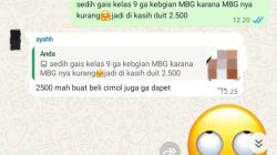 Siswa SMP di Kramatmulya Terima Uang Rp2.500 Pengganti Makan Bergizi Gratis, Warga Soroti Kinerja Penyedia